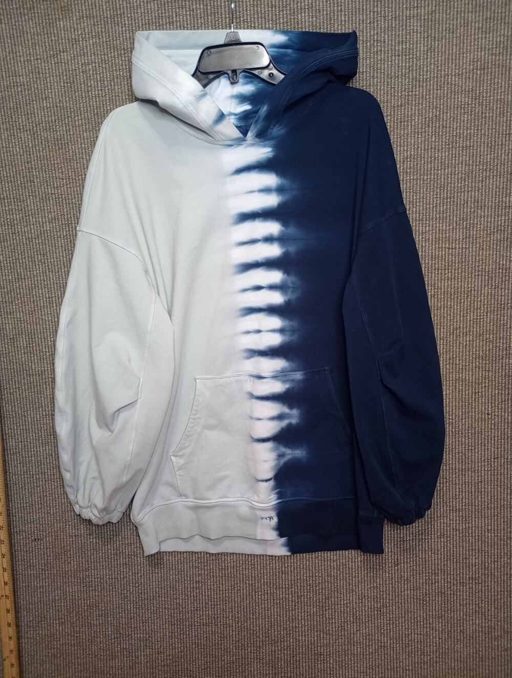 Lululemon LA Oversized Hoodie Size M/L High Contrast Tie Dye HCTV 50203
